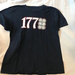 1778 Navy Blue T-Shirt, Men's L